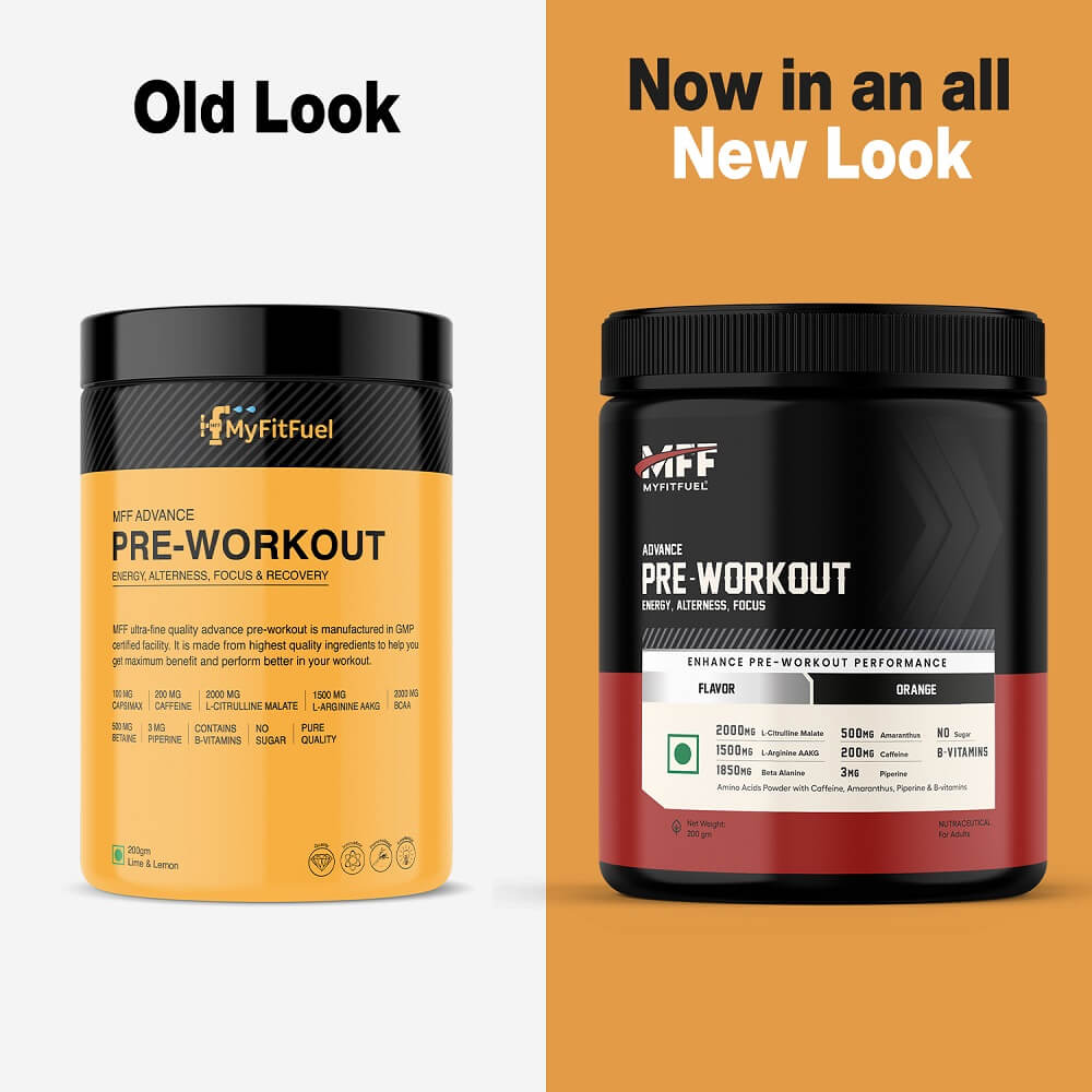 Buy Premium Pure Advance Pre Workout with Caffeine in India