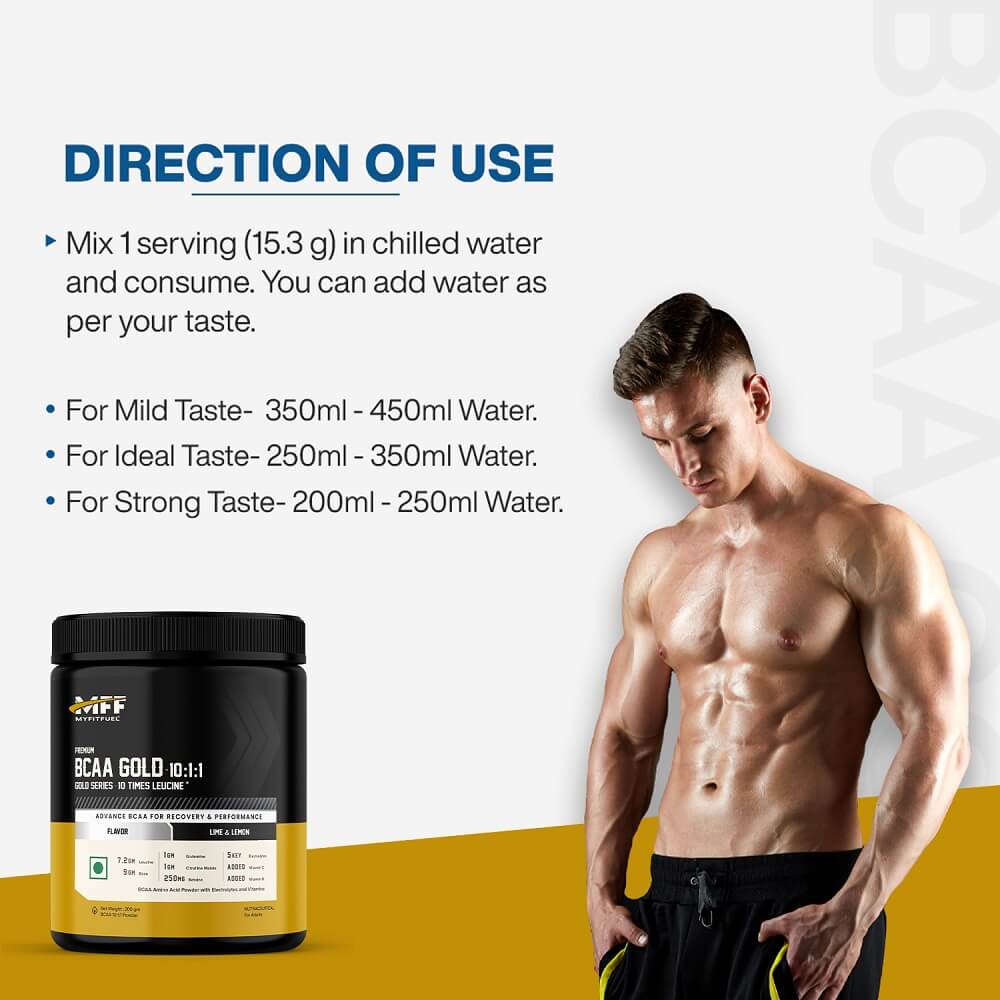 Buy Best BCAA10:1:1 Powder Supplement In India – MyFitFuel