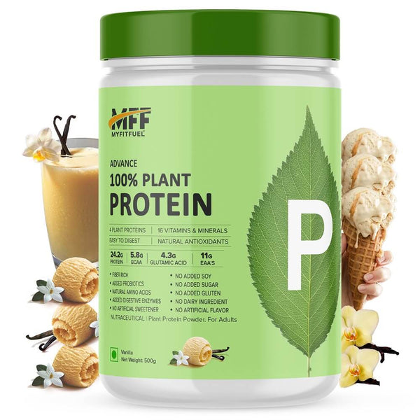 Advance 100% Plant Protein (4 Plant Proteins, 16 Vitamins & Minerals, Easy to Digest)