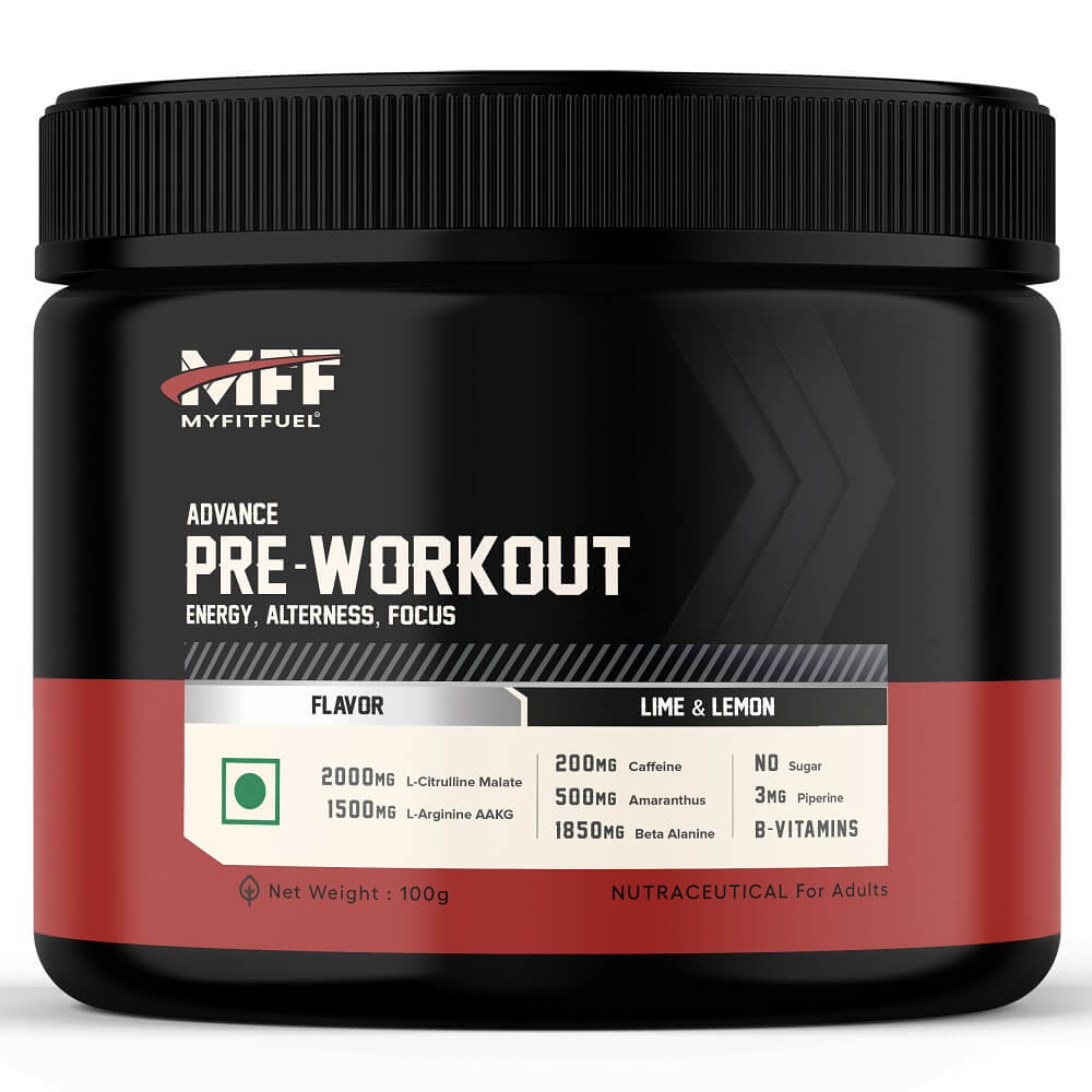 Buy Premium Pure Advance Pre Workout with Caffeine in India