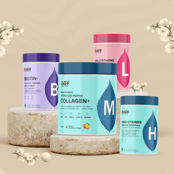 ALL-IN-ONE Beauty Bundle For Skin, Hair & Nails (30/60 days)