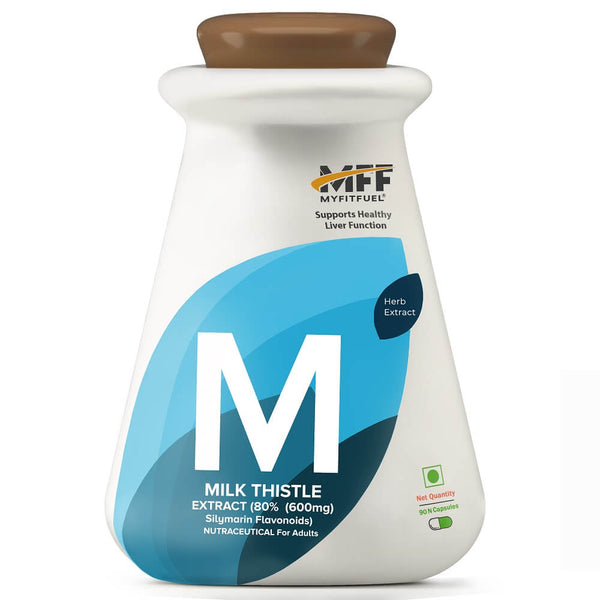 Milk Thistle Extract (80% Silymarin Flavonoids), (600mg) | Liver Heath & Detox