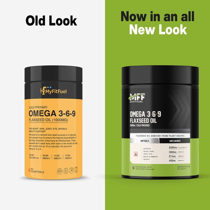 Buy Omega (Flax Seed Oil), Cold Pressed, 1000mg in India