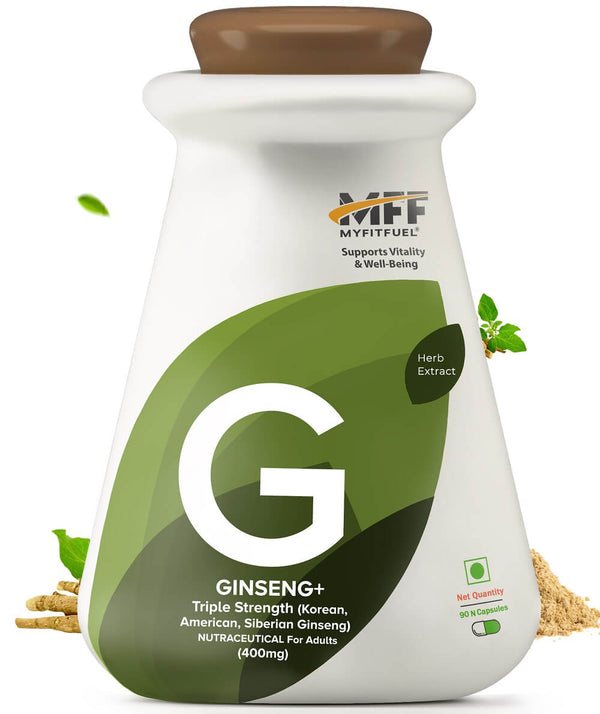 Ginseng+ (Triple Strength Ginseng), (400mg)