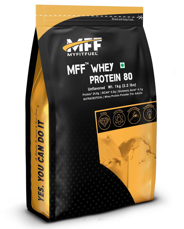 MFF Whey Protein 80 (Raw Whey Concentrate 80%)