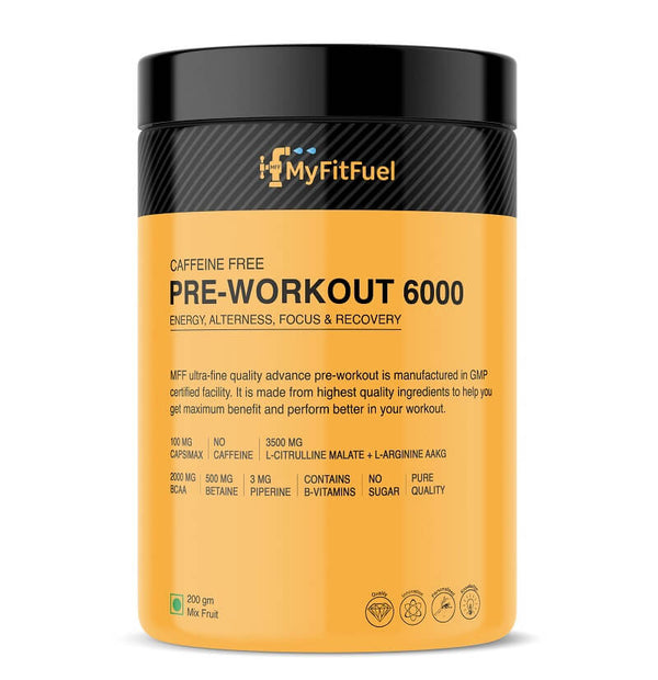 Pre Workout 6000 (Caffeine Free)