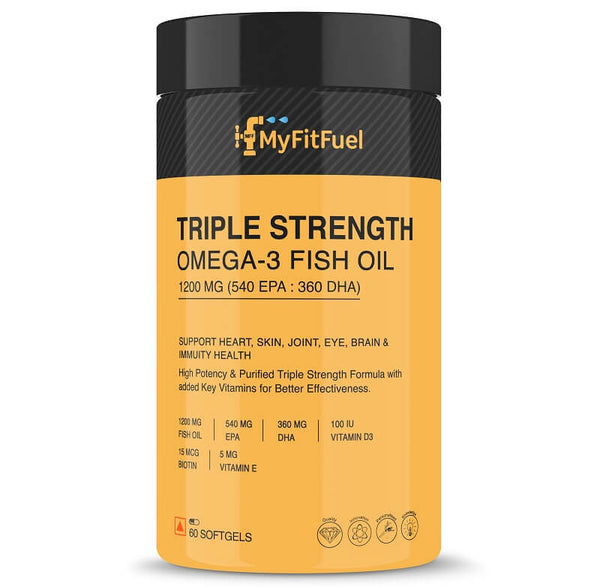 Triple Strength Omega-3 Fish Oil, 1200mg (30 No) | Cart